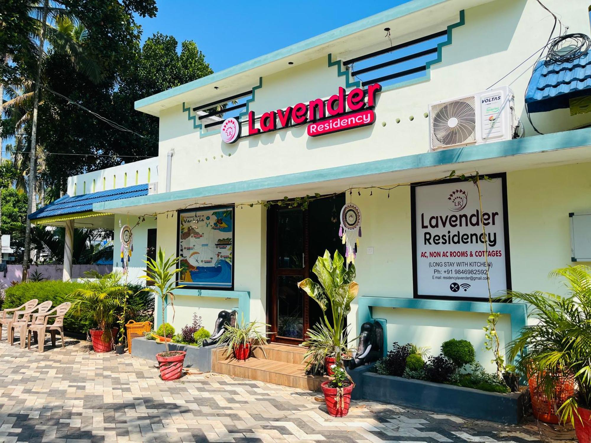瓦尔卡拉Lavender Residency住宿加早餐旅馆 外观 照片