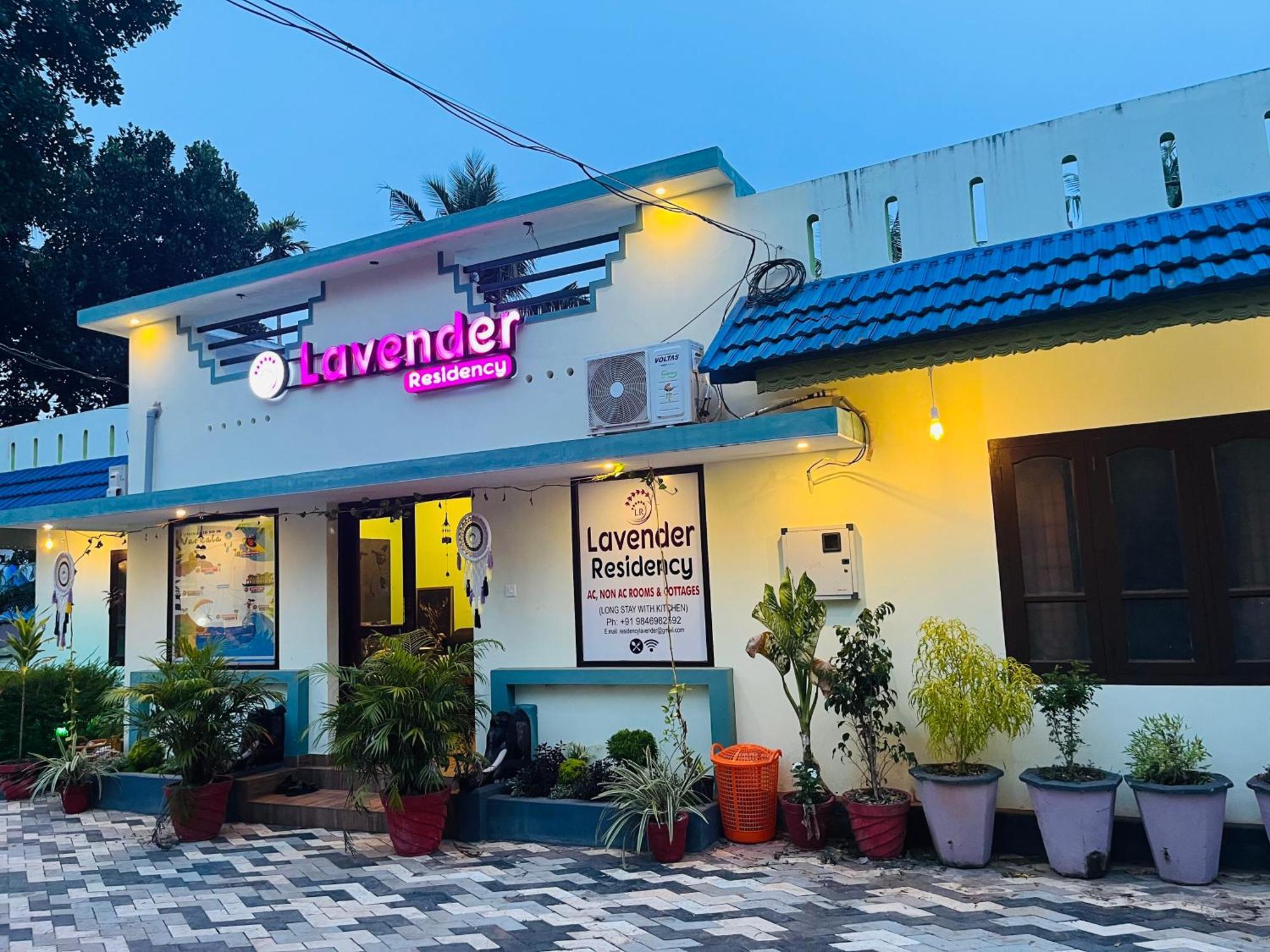 瓦尔卡拉Lavender Residency住宿加早餐旅馆 外观 照片