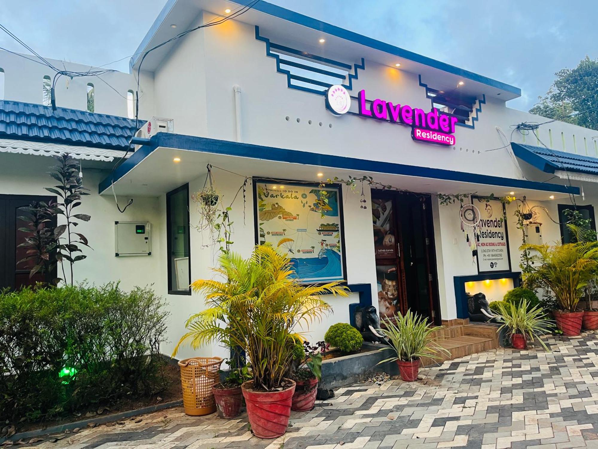 瓦尔卡拉Lavender Residency住宿加早餐旅馆 外观 照片